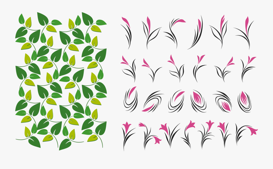 Clipart - Flower Leaf Icon, Transparent Clipart