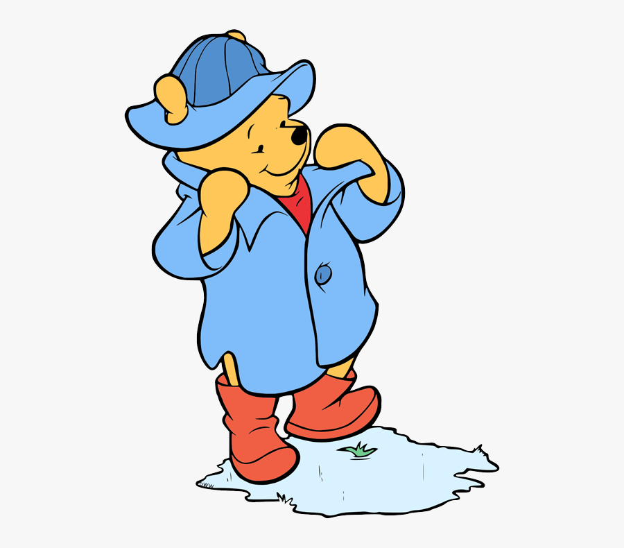Winnie The Pooh Summer Coloring Pages, Transparent Clipart