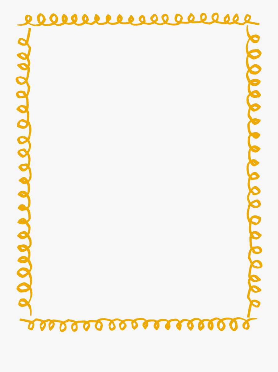 Cute Border Clipart 2 - Cute Border Clipart Png, Transparent Clipart