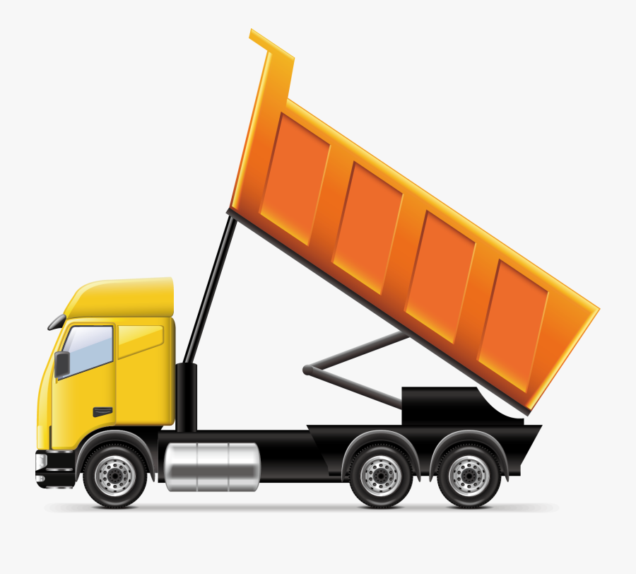 Car Dump Truck Illustration - Truck, Transparent Clipart