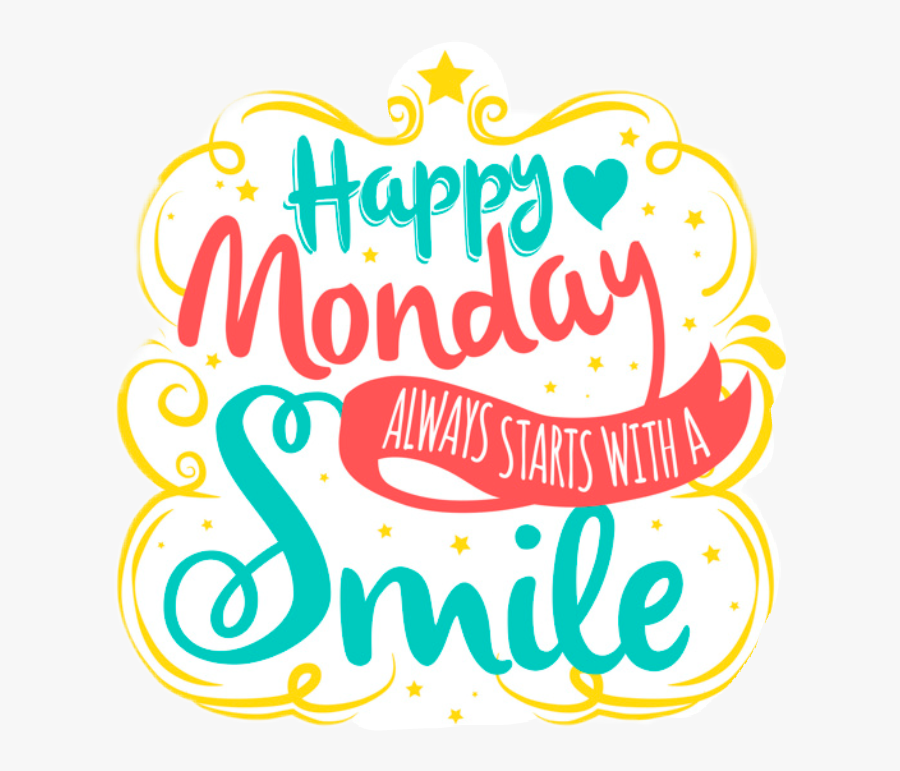 #happymonday - Illustration, Transparent Clipart