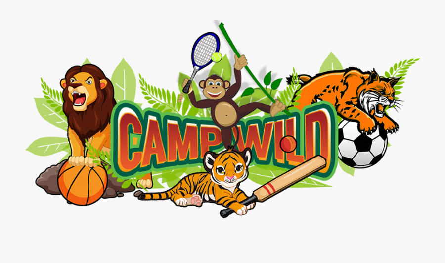 Camp Wild Logo, Transparent Clipart