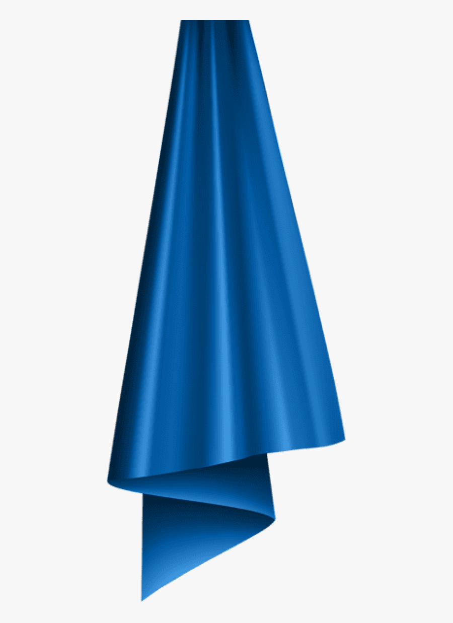 Download Decorative Curtain Blue Clipart Png Photo - A-line, Transparent Clipart