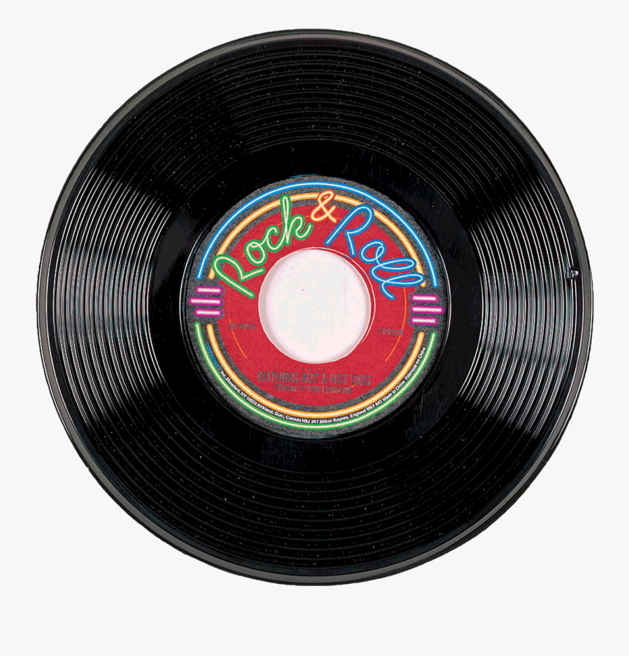 50s Record Sock Hop, Transparent Clipart