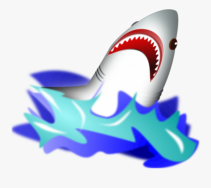 Big Image Png - Shark In Water Clipart, Transparent Clipart