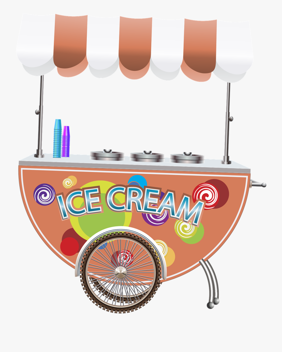 Ice Cream Truck Flavors - Ice Cream Car Png, Transparent Clipart