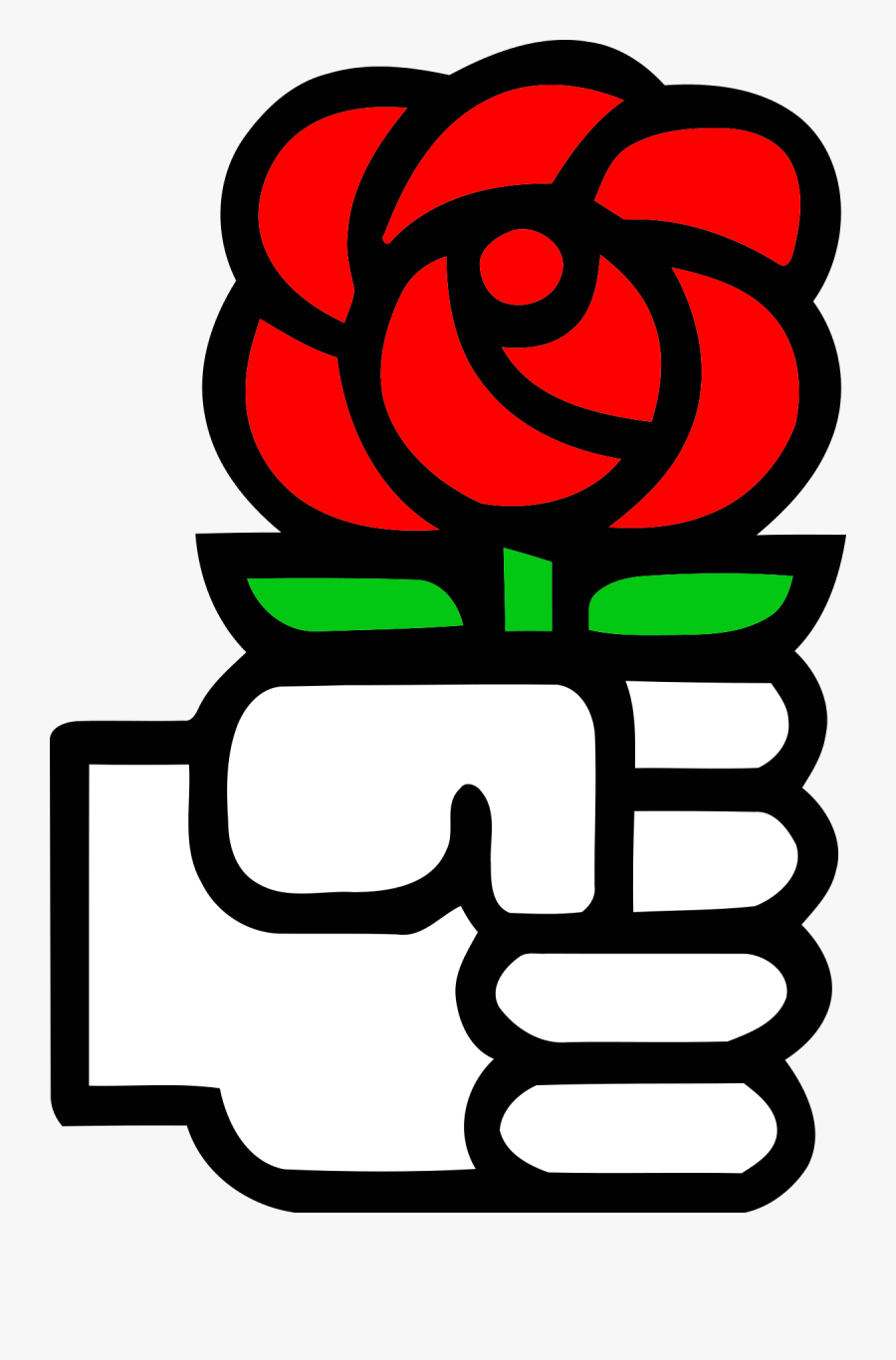 Partido Demokratiko Sosyalista Ng Pilipinas - Democratic Socialist Logo, Transparent Clipart