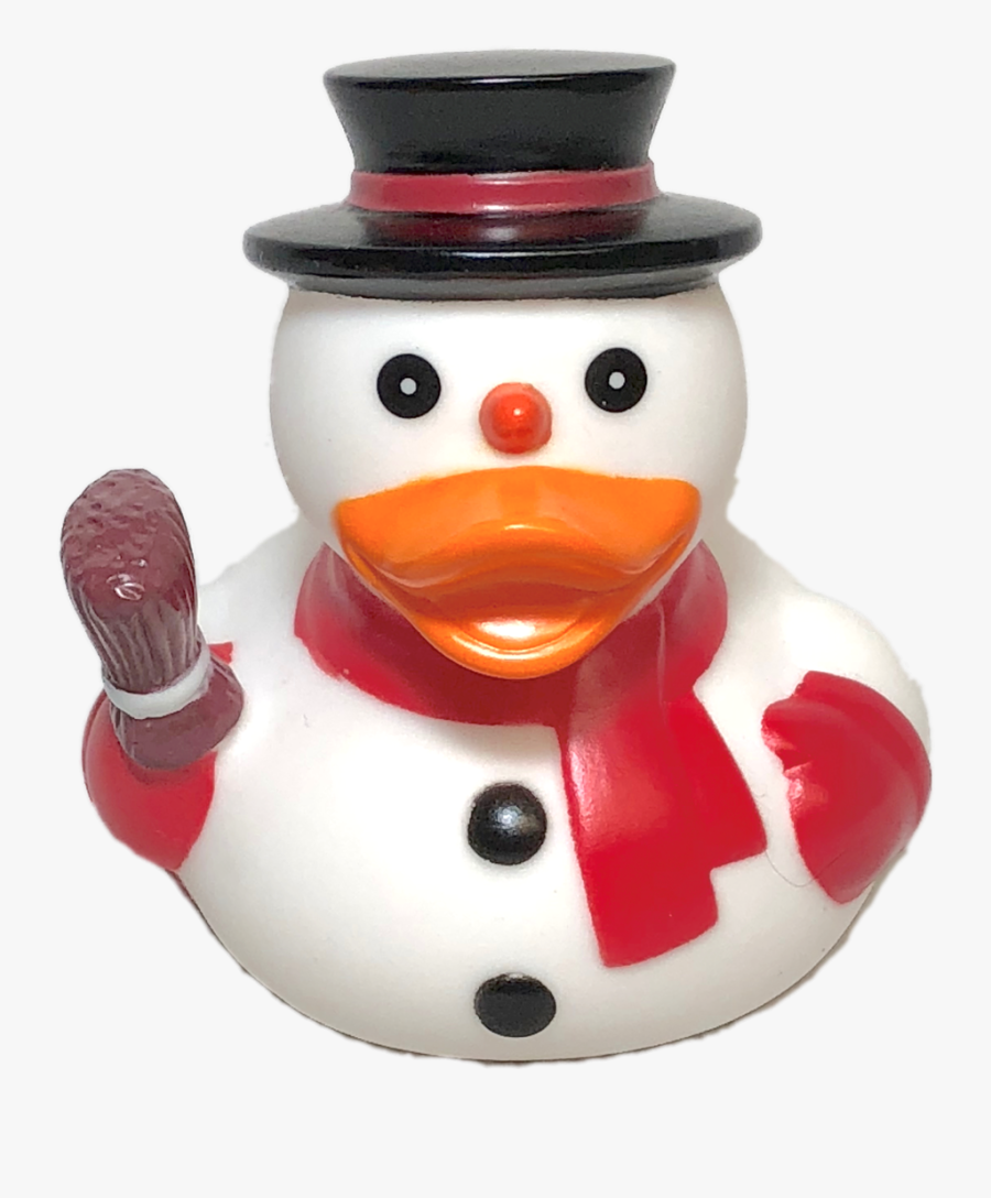 Rubber Duck Frosty Ducks - Duck, Transparent Clipart