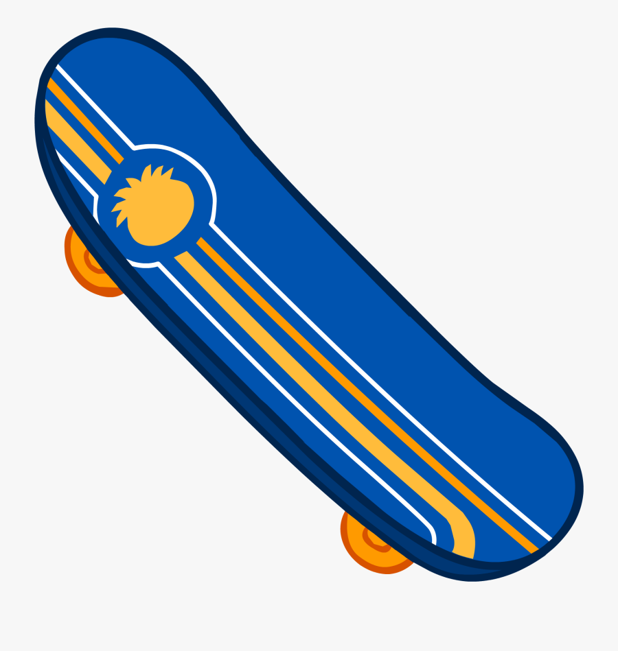 Sponsored Pro Skateboard, Transparent Clipart