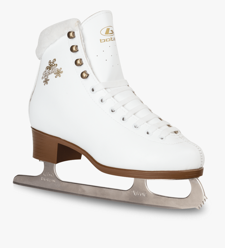 Clip Art Ice Skates Image - Botas Figure Skates, Transparent Clipart