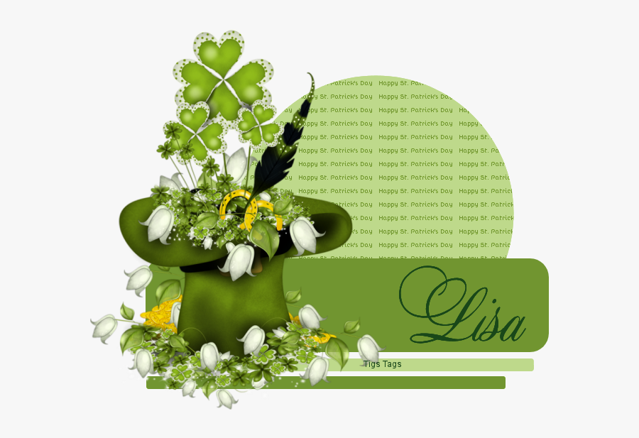 Lisa St Patricks Day Hat - Jasmine, Transparent Clipart