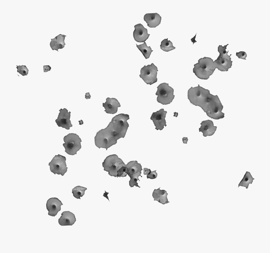 Bullet Hole Png Transparency - Transparent Background Bullet Holes Png, Transparent Clipart