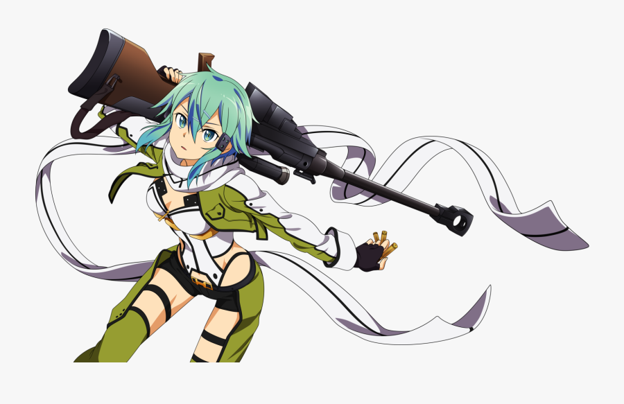 Sao Transparent Fatal Bullet - Sword Art Online Fatal Bullet Sinon, Transparent Clipart