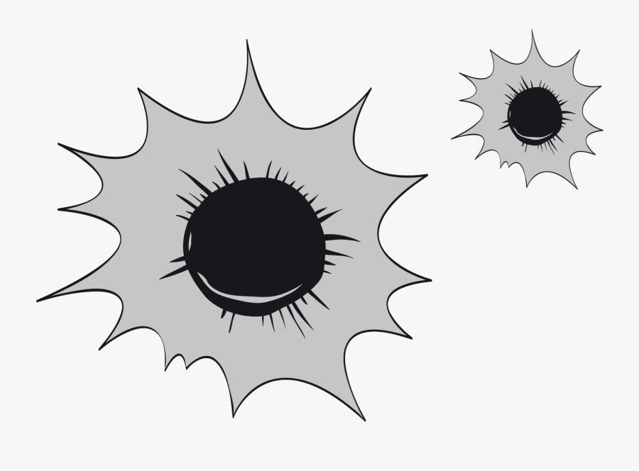 Hole Vector - Bullet Hole Icon Transparent, Transparent Clipart
