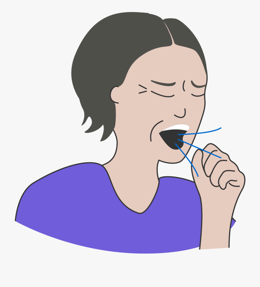 Hd Chest Pain Or - Cough Png, Transparent Clipart