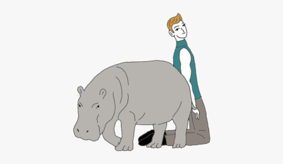 Hippopotamus, Transparent Clipart