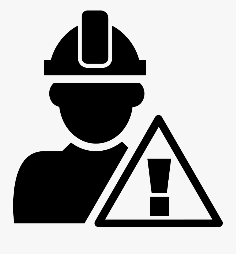 Transparent Construction Hat Clipart - Construction Worker Icon Png, Transparent Clipart