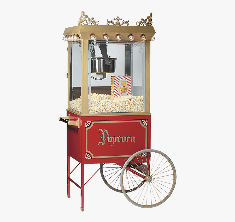 Popcorn Machine Rental, Transparent Clipart