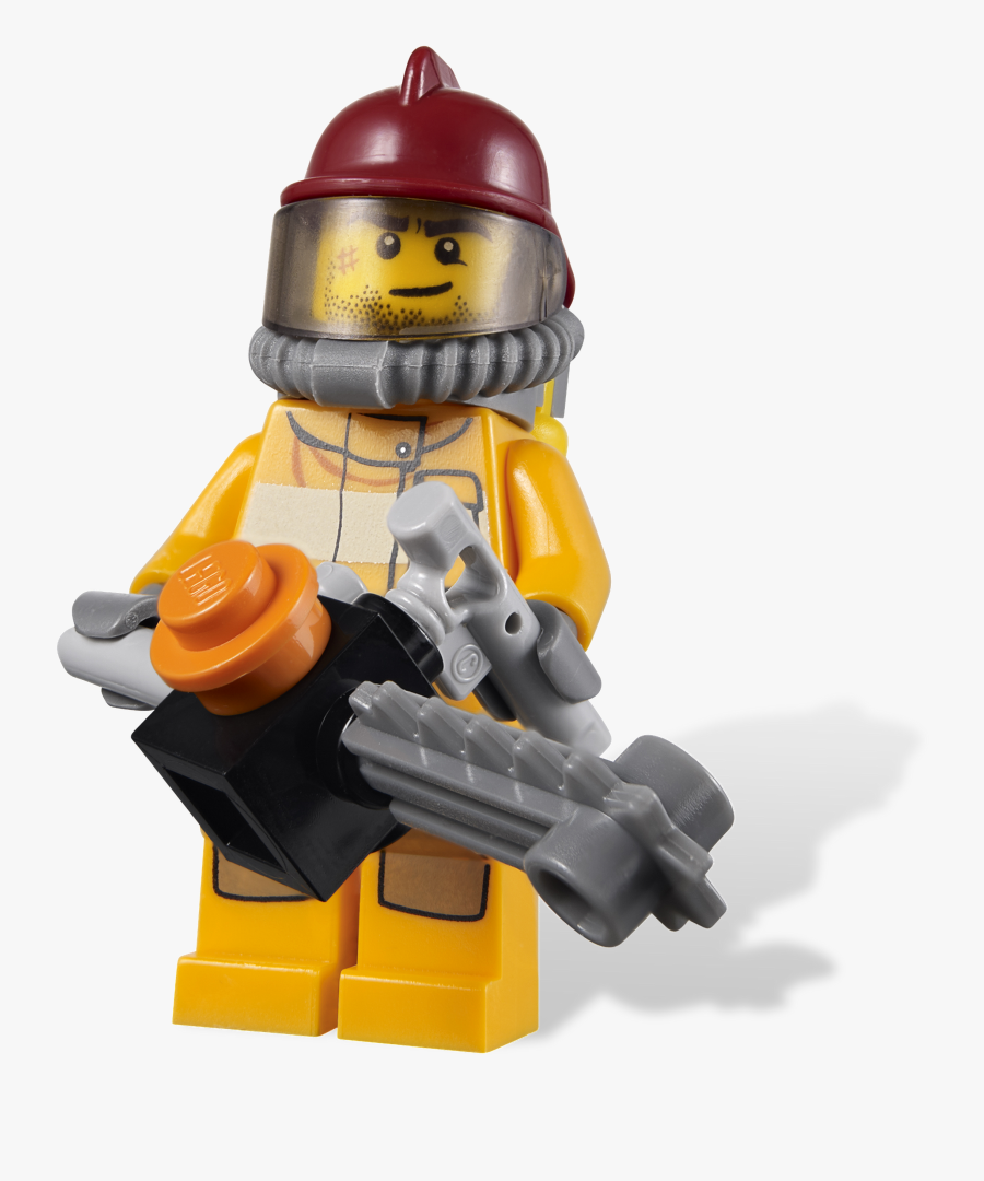 Free Lego Fireman Set - Lego Firefighter Png, Transparent Clipart