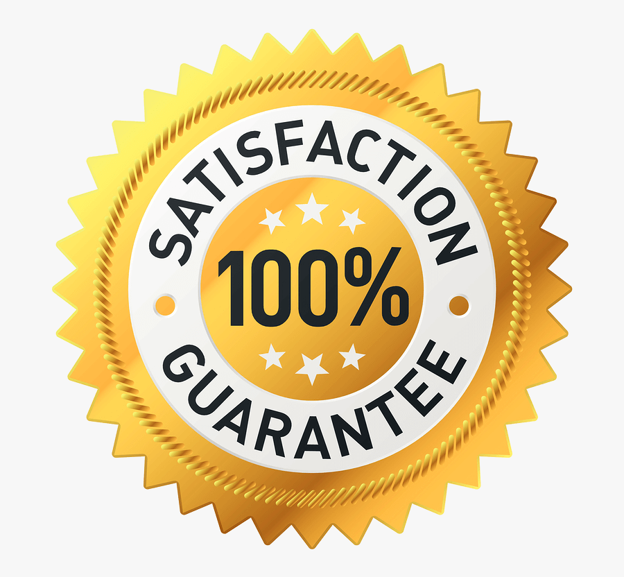 100 Guarantee Logo Png - 100 Satisfaction Guarantee Png , Free