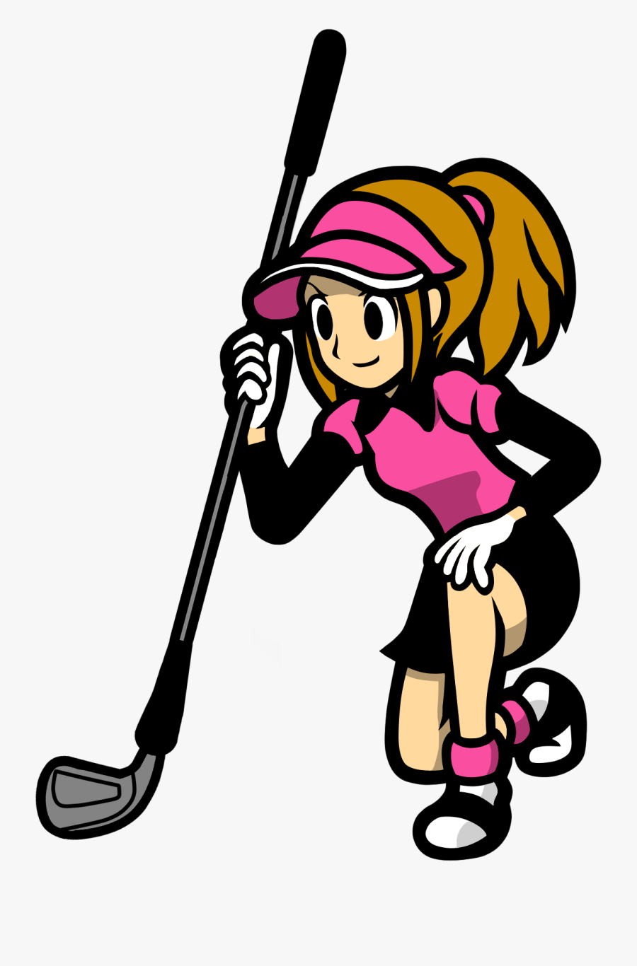 Golfing Clipart Golf Winner - Rhythm Heaven Hole In One 2, Transparent Clipart