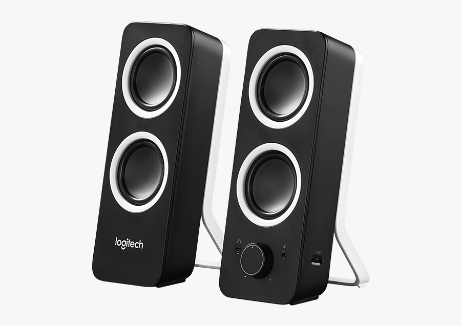 Computer Speakers Transparent Images Png - Logitech Multimedia Z200 Speakers Good, Transparent Clipart