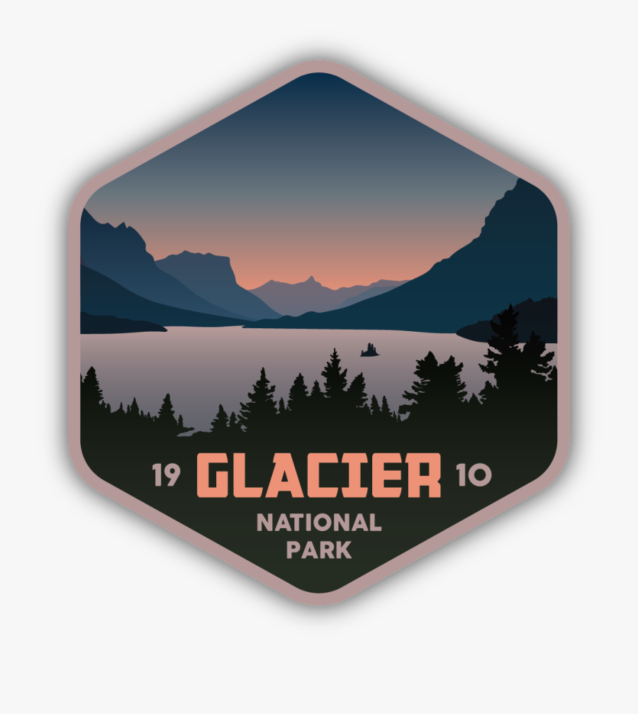 Glacier National Park - Summit, Transparent Clipart