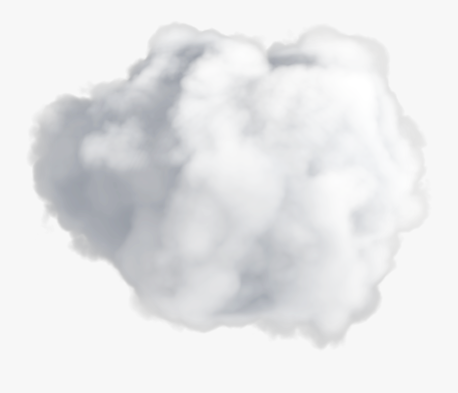 Cloud Black And White Sky - Cumulus, Transparent Clipart