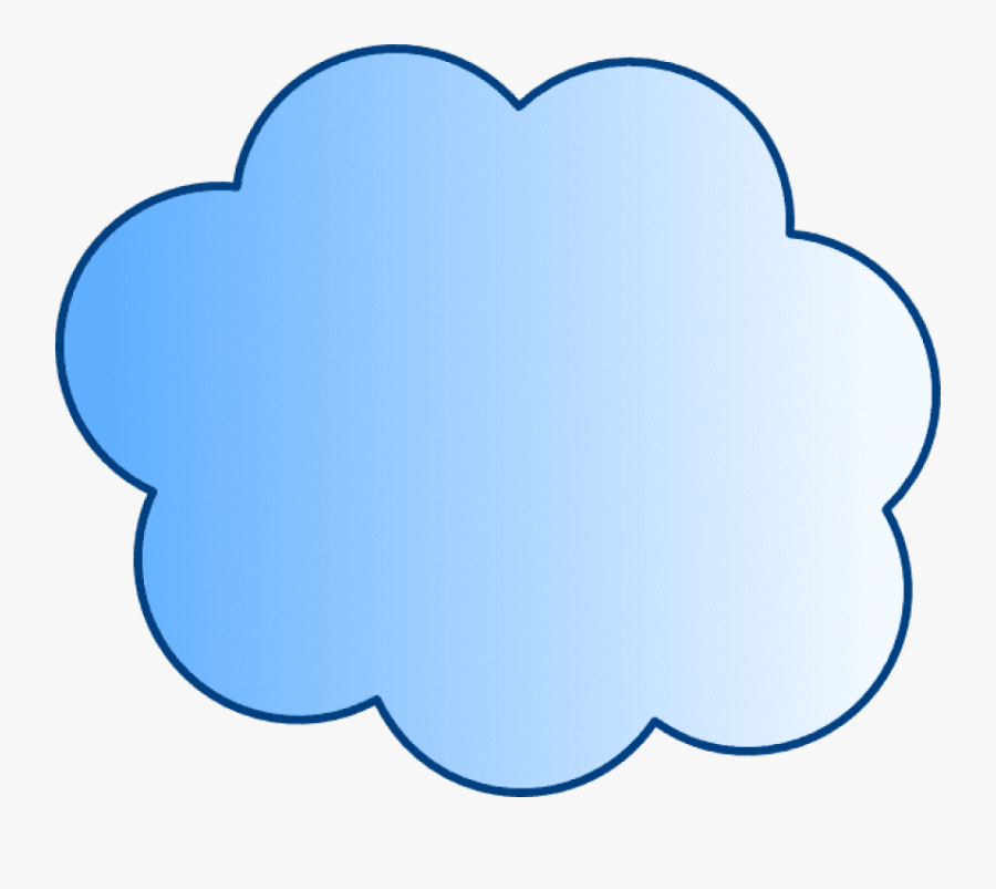 Free Png Download Blue Cloud Png Images Background - Visio Clouds, Transparent Clipart
