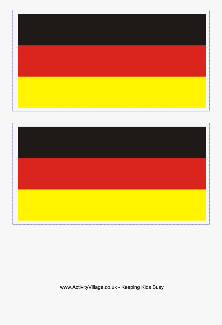 Free Printable Germany Flag - German Flag Printable, Transparent Clipart