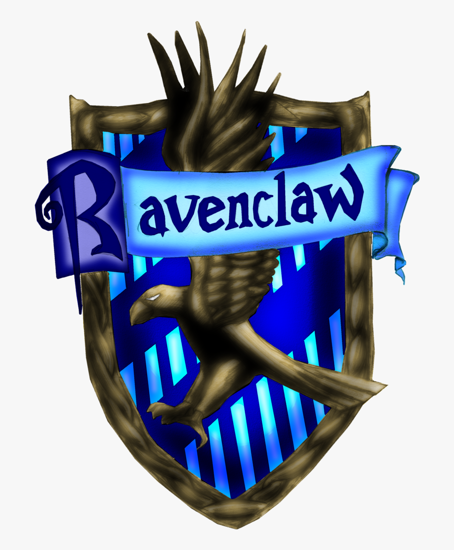 Ravenclaw House Harry Potter And The Philosopher"s - Hogwarts Gryffindor Ravenclaw Harry Potter, Transparent Clipart