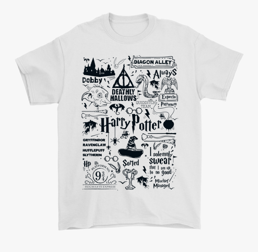 Clip Art Hogwarts Shirt - Harry Potter Sweatshirt Womens, Transparent Clipart