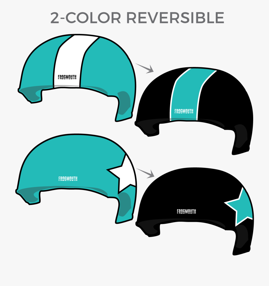 Chippewa Valley Roller Derby - Helmet, Transparent Clipart