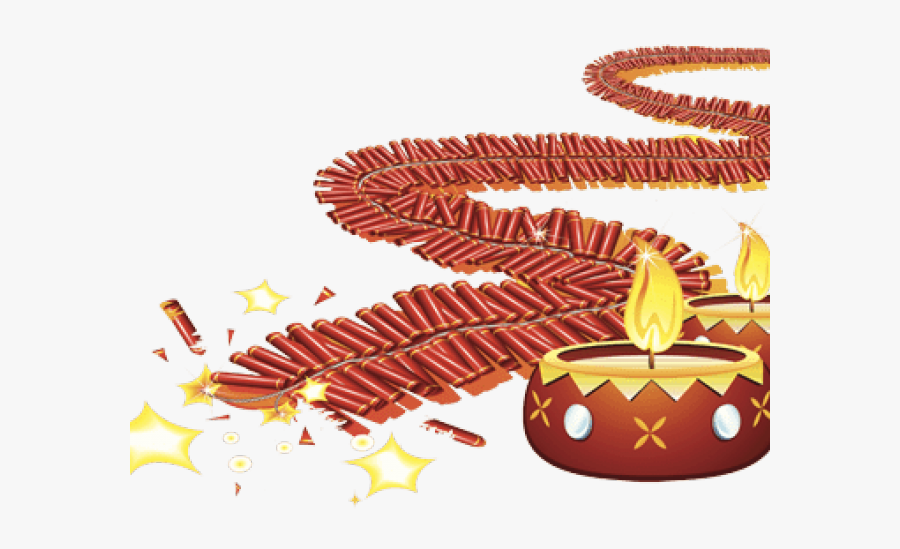 Cracker Clipart Real - Diwali Wishes Images Download, Transparent Clipart