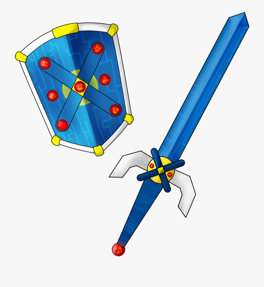 X-antibody Sword And Sheild, Transparent Clipart