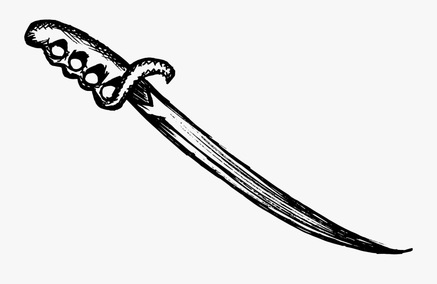 Drawn Sword Cool - Sword Png Transparent Background Hd, Transparent Clipart