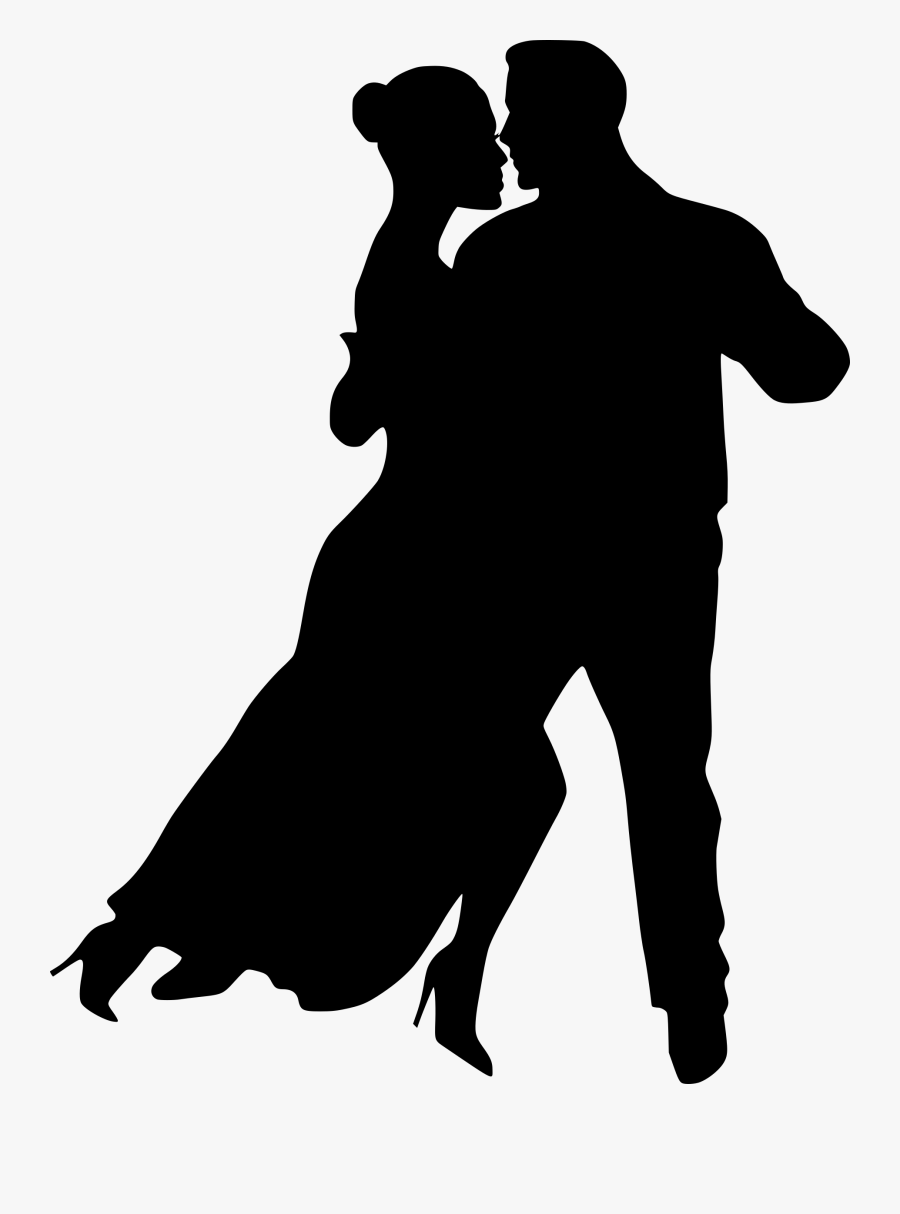 Ballroom Dance Partner Dance Silhouette - Ballroom Dance Silhouette Png ...