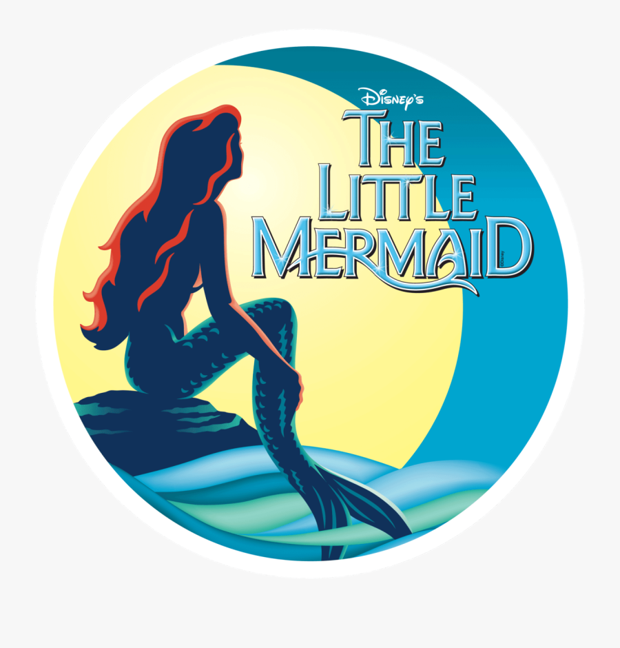 02 The Little Merma - Little Mermaid The Musical Logo, Transparent Clipart