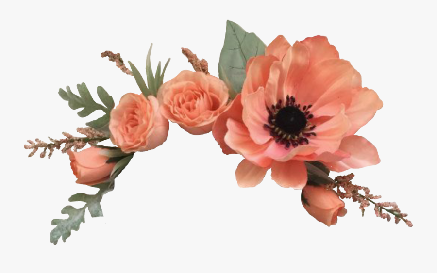 Flower Crown Png Transparent - Pink Flower Crown Png, Transparent Clipart