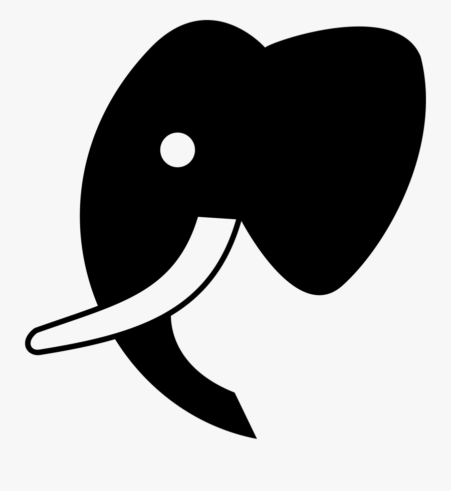 Elephant Icon - Icon Elephant Png Vector, Transparent Clipart