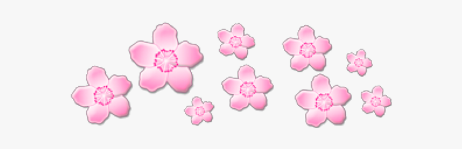 Flower Crown Png Tumblr - Blue Aesthetic Stickers Png, Transparent Clipart