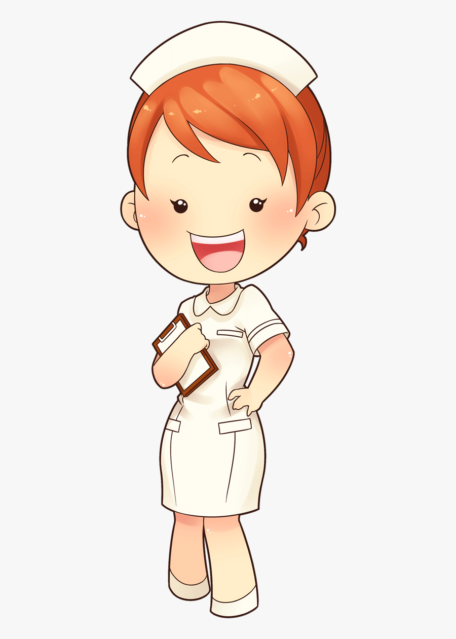 Nurse Clip Art For Word Documents Free - Cartoon Nurse Clipart Png, Transparent Clipart