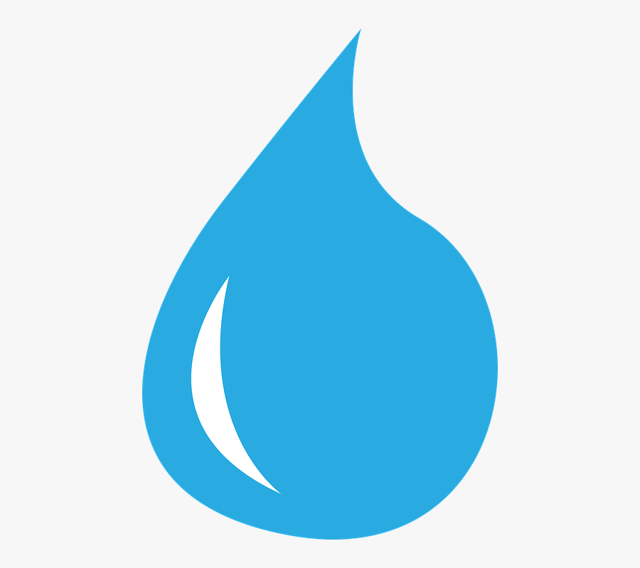 Droplet Fluid Free Vector - Water Drop Clipart, Transparent Clipart