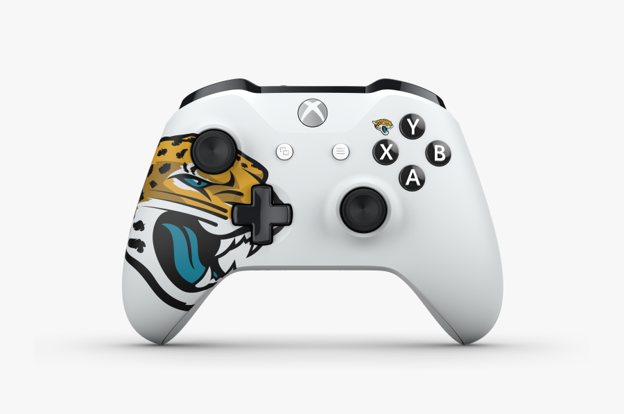 Xbox Design Lab Nfl Jacksonville Nfl Xbox Controller - Nfl Xbox Controller, Transparent Clipart