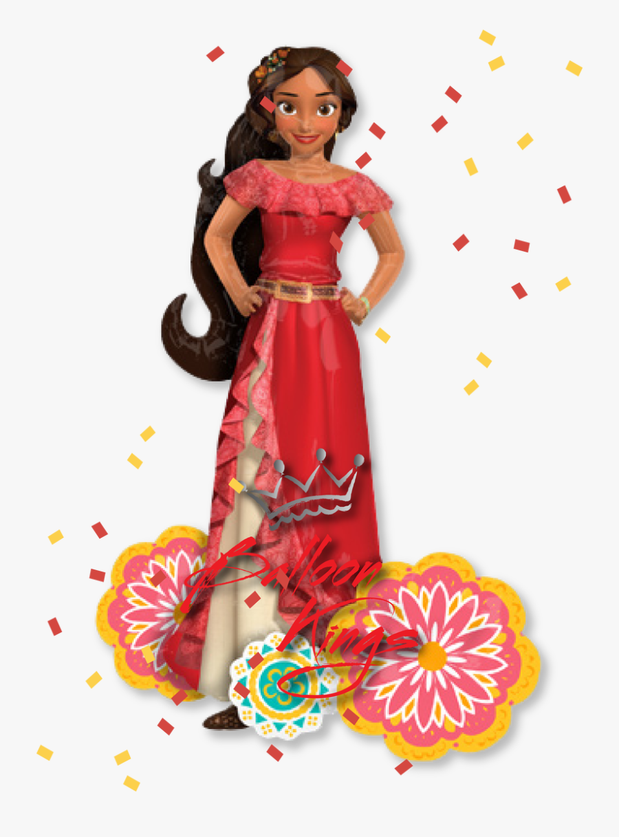 Elena Of Avalor Airwalker Balloon Kings - Elena Of Avalor, Transparent Clipart