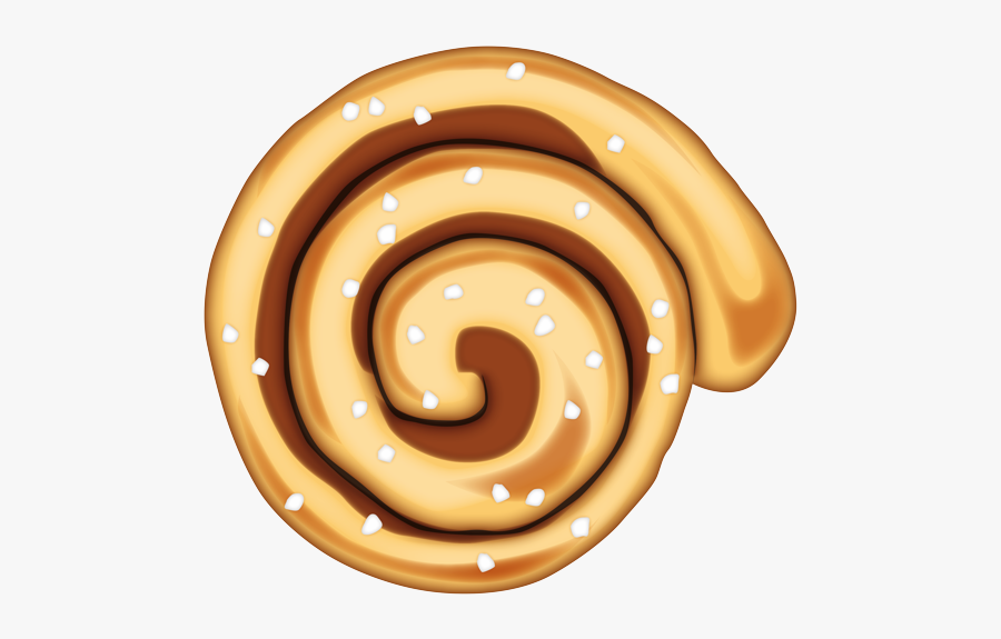 Cinnamon Roll Lineart - Cinnamon Roll Emoji , Free Transparent Clipart