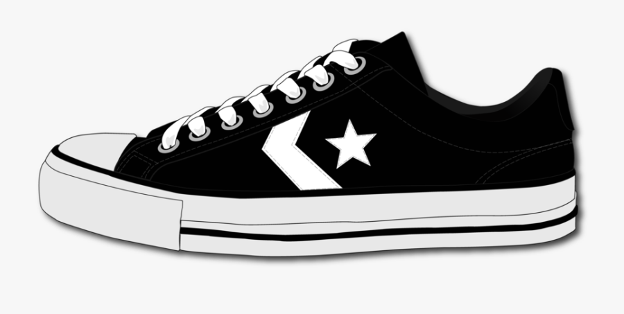 Converse Shoe By Schango On Clipart Library - Png Shoes, Transparent Clipart