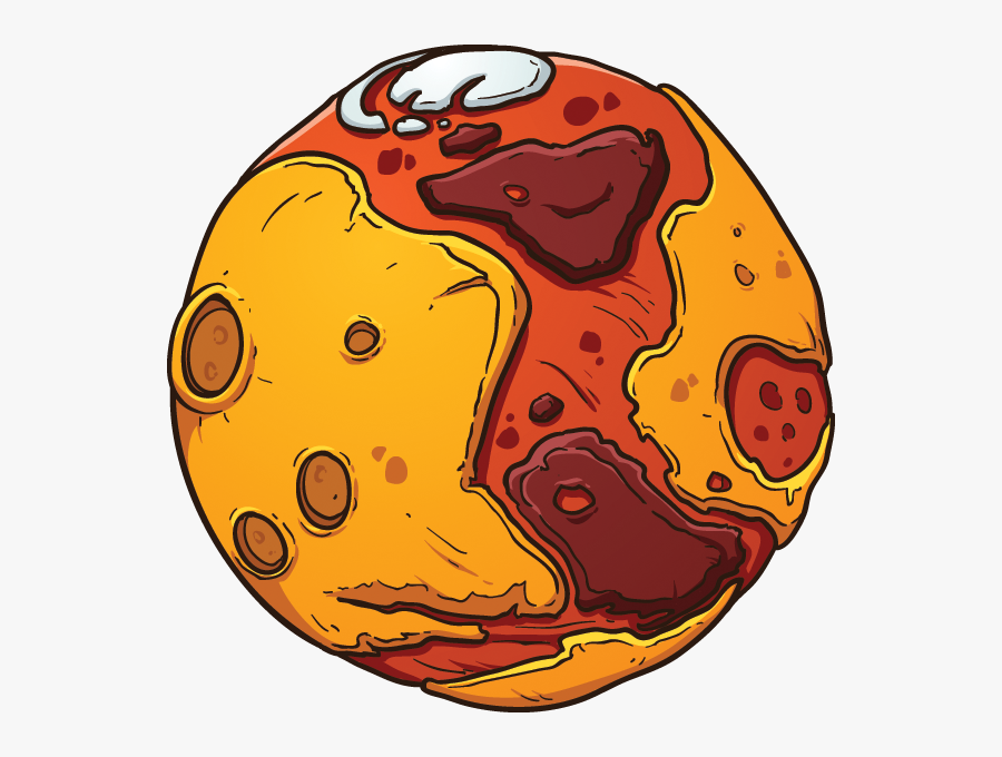 Planeta Marte Caricatura, Transparent Clipart