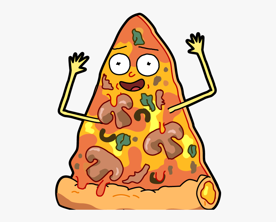 Rickipedia - Rick And Morty Pizza, Transparent Clipart