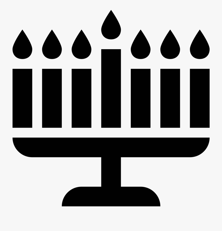 Menorah Clipart Hanukkah Celebration - Hanukkah Menorah Png, Transparent Clipart